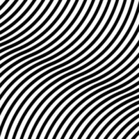 abstrakt kreativ sömlös svart rand linje Vinka mönster vektor illustration.