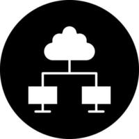 Cloud-Computing-Vektor-Icon-Design vektor