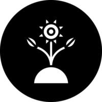 Blume Plantage Vektor Symbol Design