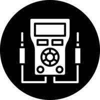 voltmeter vektor ikon design