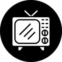 TV-Vektor-Icon-Design vektor