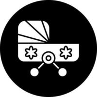 Baby Kinderwagen Vektor Symbol Design