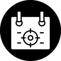 Zielvektor-Icon-Design vektor