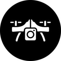 kamera Drönare vektor ikon design