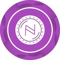 Namecoin-Währungsvektorsymbol vektor