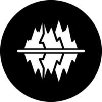 Gletscher Vektor Symbol Design