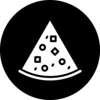 Pizzascheibe Vektor Icon Design