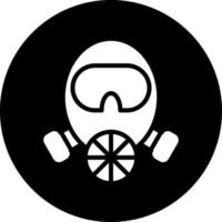 brandman mask vektor ikon design