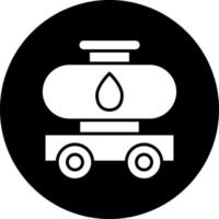 Öltank-Vektor-Icon-Design vektor