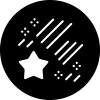 fallen Star Vektor Symbol Design