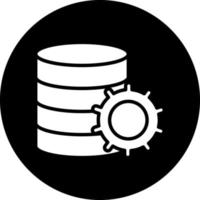 Datenmanagement-Vektor-Icon-Design vektor