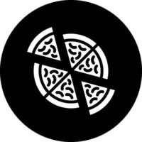 Pizza-Vektor-Icon-Design vektor