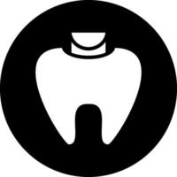 Dental Füllung Vektor Symbol Design