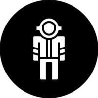 Astronaut passen Vektor Symbol Design