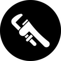 Schraubenschlüssel-Vektor-Icon-Design vektor