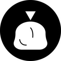 Müll Tasche Vektor Symbol Design