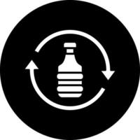 Plastik recyceln Vektor Symbol Design