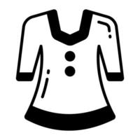 schön Vektor Design von Damen Anzug, Kittel Symbol