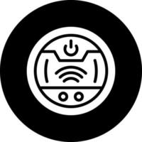 Roboter Vakuum Vektor Symbol Design