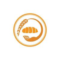 Brot Logo Bilder Illustration Design vektor