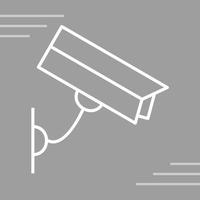 CCTV-Kamera-Vektorsymbol vektor