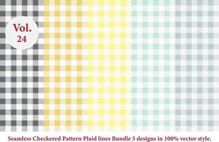 Plaid Linien Muster, kariert Muster, Argyle Vektor, vektor