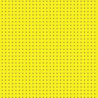 abstrakt Polka Punkt Muster auf Gelb Hintergrund. vektor
