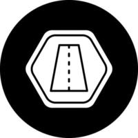 Fahrbahn Vektor Symbol Design