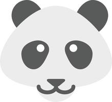 Panda-Illustrationsvektor vektor