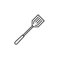 ein Schaufel zum ein Grill Vektor Symbol Illustration