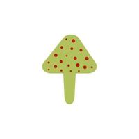 Amanita Pilz Vektor Symbol Illustration