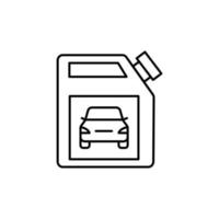 Auto Öl, Auto Vektor Symbol Illustration