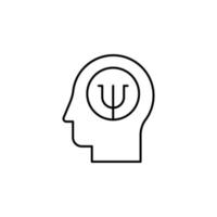 Benutzer, Motivation, Neurologie, Kopf Vektor Symbol Illustration