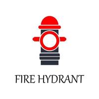 farbig Feuer Hydrant Vektor Symbol Illustration