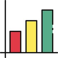 Statistik-Grafik Illustration Vektor