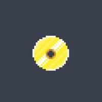 golden kompakt Rabatt im Pixel Kunst Stil vektor
