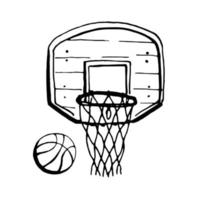 Basketball Satz. Vektor Clip Art