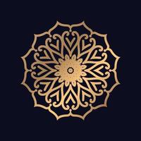 abstrakt islamisch Muster Mandala Design Hintergrund Vektor