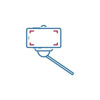 Kamera, Foto, Selfie, Stock, Telefon Vektor Symbol Illustration