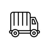 LKW, Herstellung Vektor Symbol Illustration