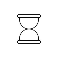 Sanduhr Vektor Symbol Illustration