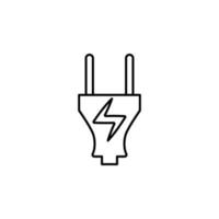 Elektriker Zeichen Vektor Symbol Illustration