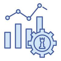 statistik ikon redigerbar vektor