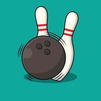 bowling de illustration vektor