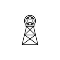 Antenne, Kommunikation Vektor Symbol Illustration