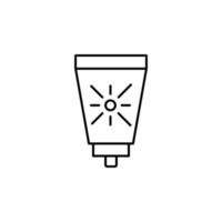 Sonnenaufgang Creme, Reise Vektor Symbol Illustration