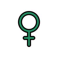 Symbol Venus Vektor Symbol Illustration