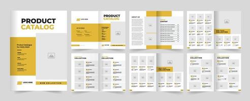 Produkt Katalog Layout Design. vektor