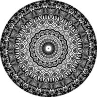 abstrakt Mandala Muster. Kunst auf das Mauer. Färbung Buch Spitze Muster das Tätowierung. Design zum ein Hintergrund Farbe Hemd und Fliese Aufkleber Design, dekorativ Kreis Ornament im ethnisch orientalisch Stil vektor