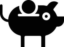 Schweinchen Geld Vektor